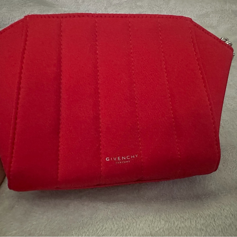 Givenchy Vibrant Red Cosmetic Bag